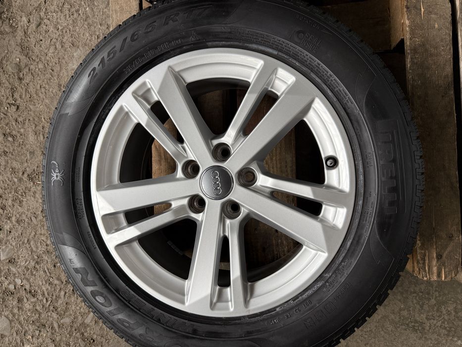 Jante originale Audi Q3 VW Tiguan Skoda Kodiac Karoq cu anv 215/65 17