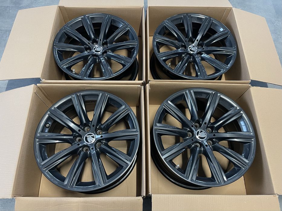 Jante R18 Skoda Superb 3 Octavia 2 3 4 Scout Kodiaq Karoq 5X112 ca noi