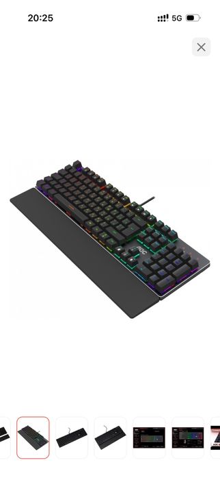 Клавиатура AOC GK500 черный