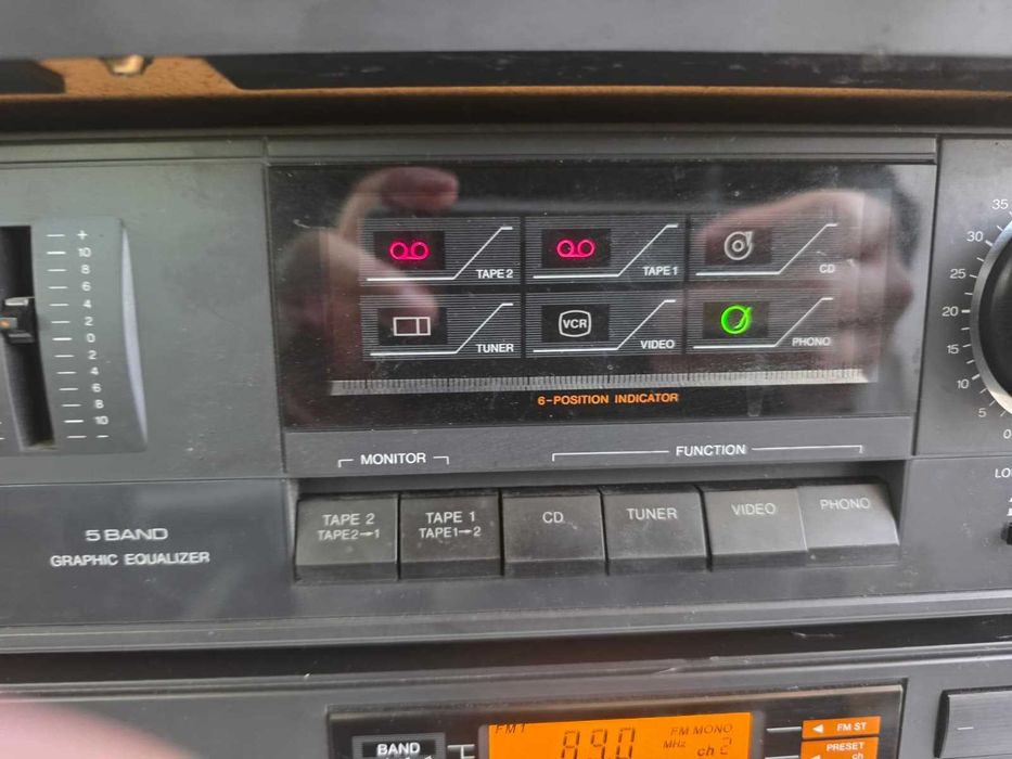 Sanyo System 288 Japonia complet, 5 componente, reconditionat, manuale originale