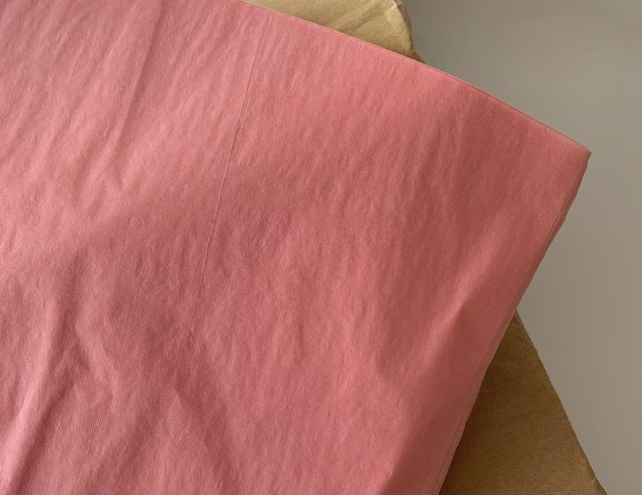 Set 480 Coli Hartie de Matase Tissue Paper Roz