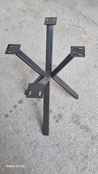 Piedestal Picior Masa Metalic