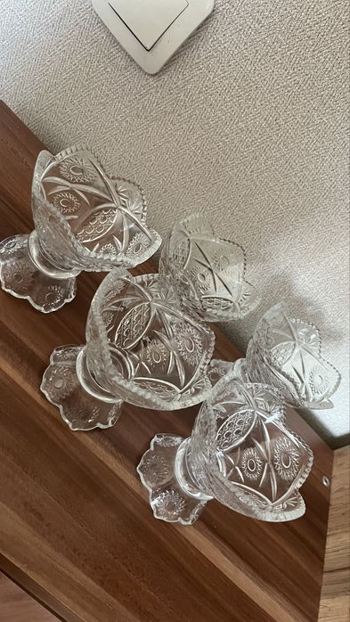 Винтажные хрусталь для варенья/десертов
