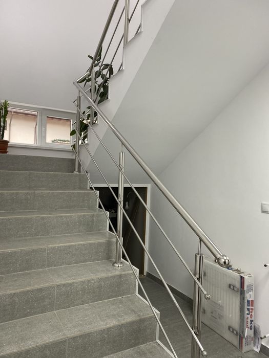 Balustrade Inox Profesionale – Sudură în Argon, Finisaj Perfect