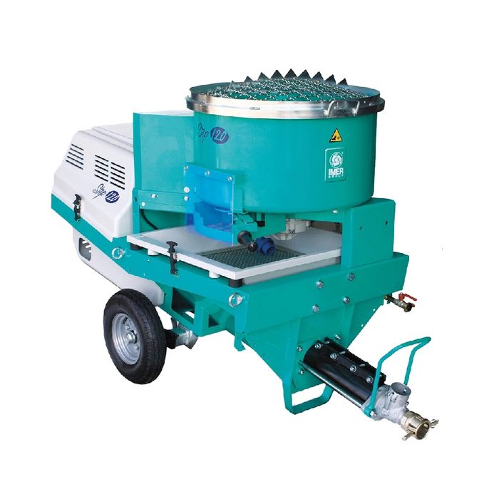 Echipamente IMER: betoniere, pompa tencuiala si glet, elicopter sapa, circular pentru caramida bca lemn, mai compactor generatoare curent compresor