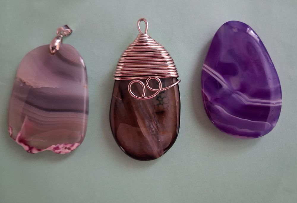 Кулоны и подвески  из агата