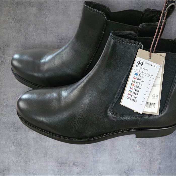 Ghete piele naturala de barbati , noi, marimea 44,transp 5 lei