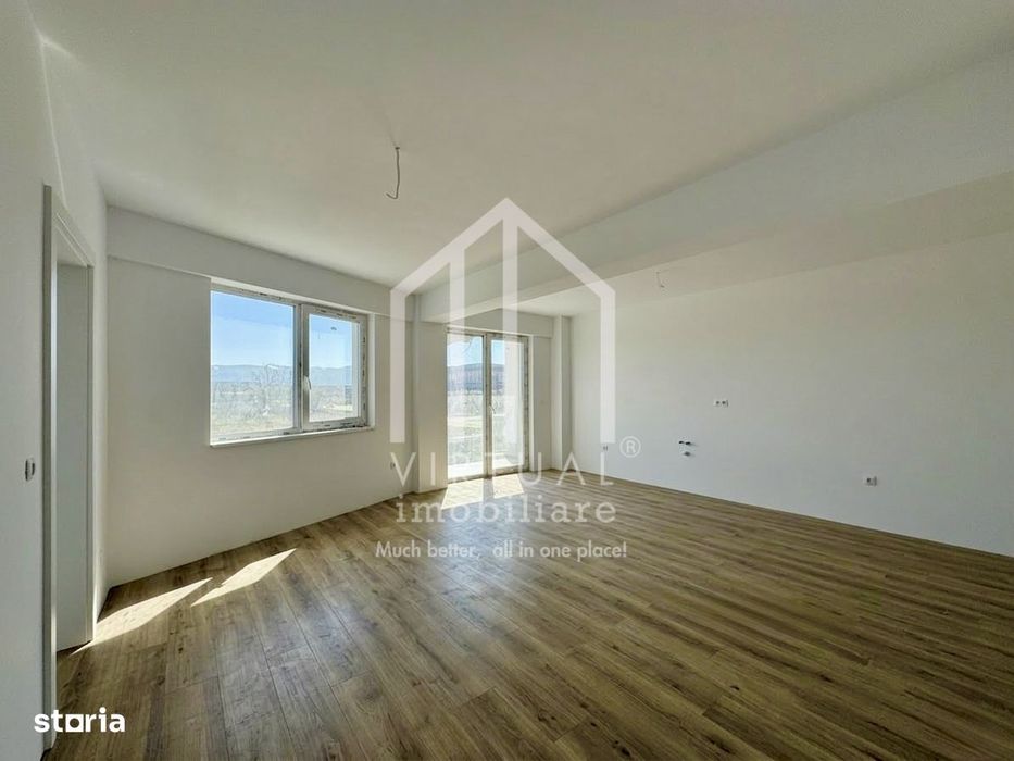 Apartament nou cu 2 camere, 56mp utili, etaj 1/3, parcare, Selimbar