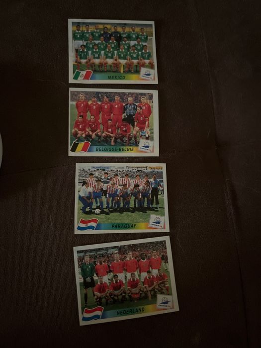 Стикери Панини Евро 96 , France 98 и 2000