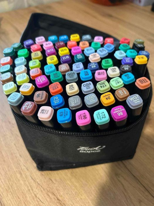 Комплект от маркери с алкохолна основа