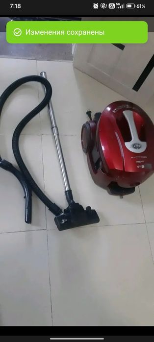 Пылесос очень мощный качество бомба
