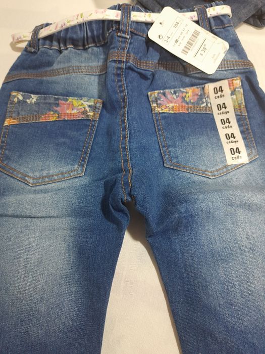 Брючки джинсовые девочковые