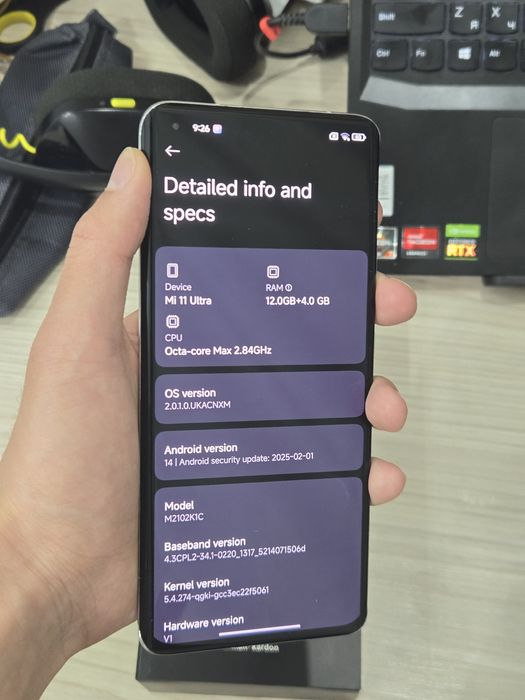Xiaomi mi 11 ultra 256gb 12gb