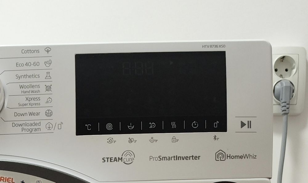 Пералня със сушилня Beko HTV8736XS0