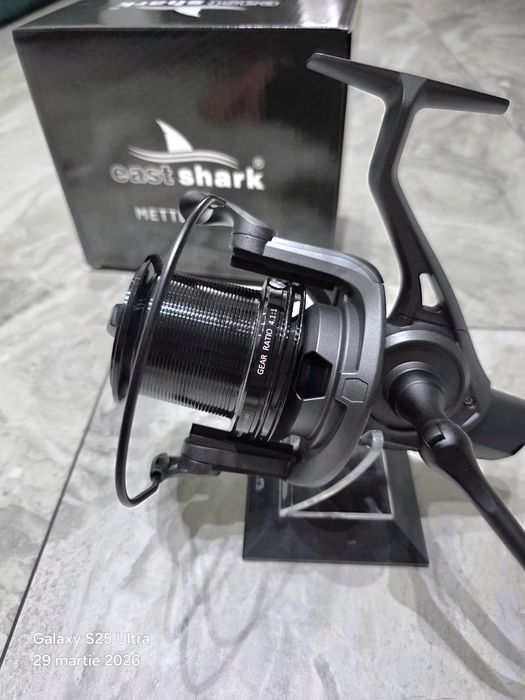 SET 3 Mulinete Eastshark Mettle 12000 9+1 rulmenti NEW 2026