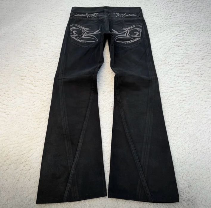 Расклешенные джинсы унисекс