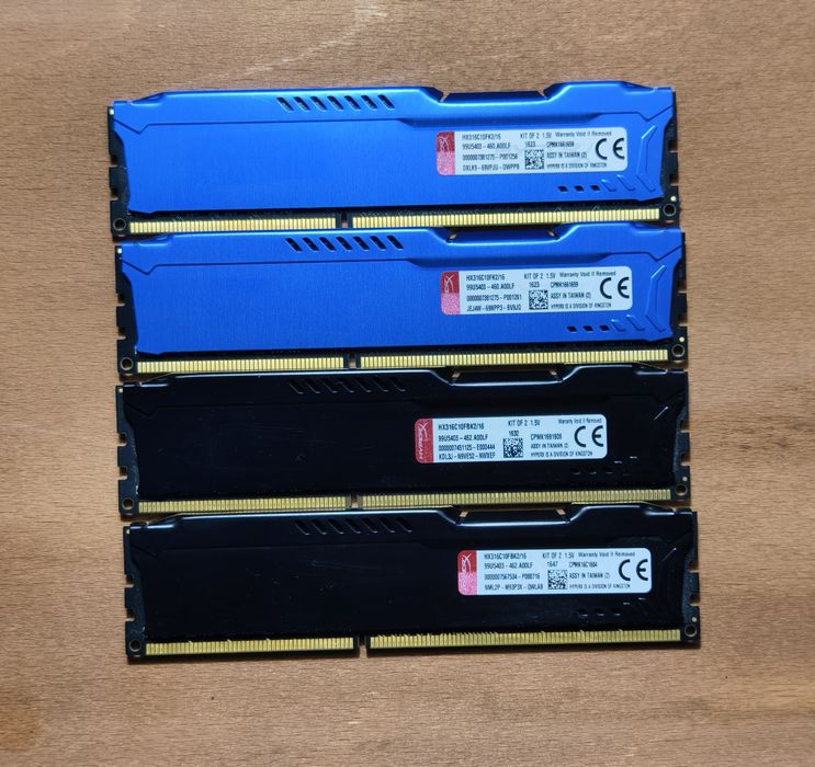 Kit RAM 16gb / 32gb DDR3