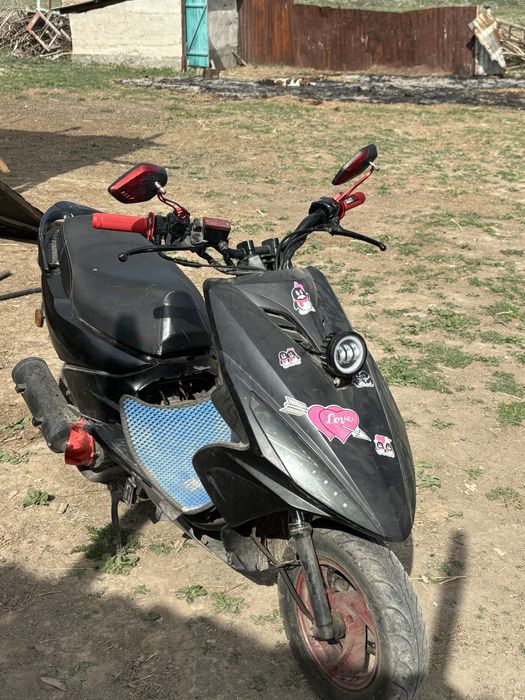 Мопед на ходу стант лия мотор