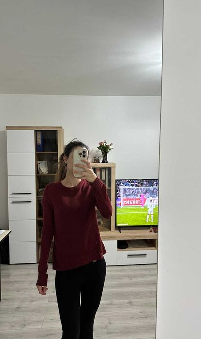 Pulover Burgundy H&M