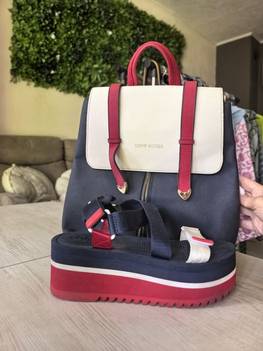 Комплект раница + сандали TOMMY HILFIGER