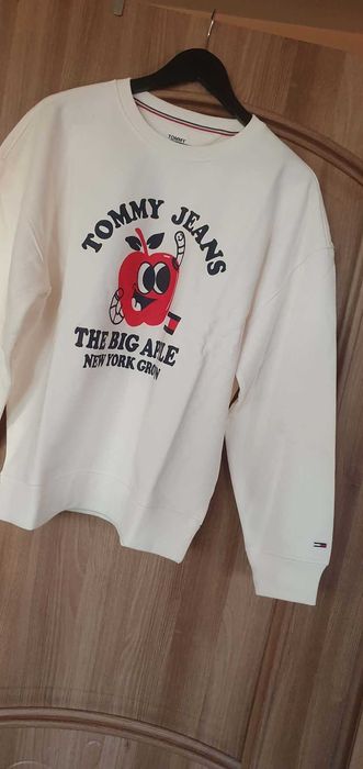 Ватирана мъжка блуза Tommy Hilfiger 100% оригинална - L размер