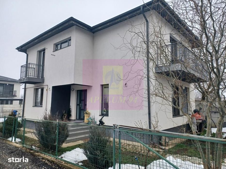Joița, casă P+1E+pod, 124 mp utili + terasă, balcoane, magazie