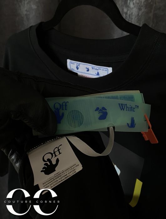 Tricou OFF-White • Calitate TOP • Diagonal Arrow Caravaggio