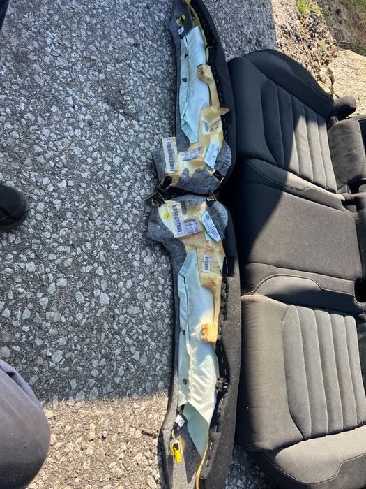 Салон от VW Golf 7 хечбег обикновен плат подгрев алкантар  ном 106