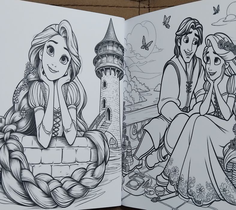 Персонализирани книжки за оцветяване.