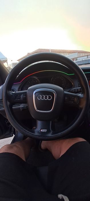 Volan Audi A6 C6 S-Line piele in condiții foarte bune