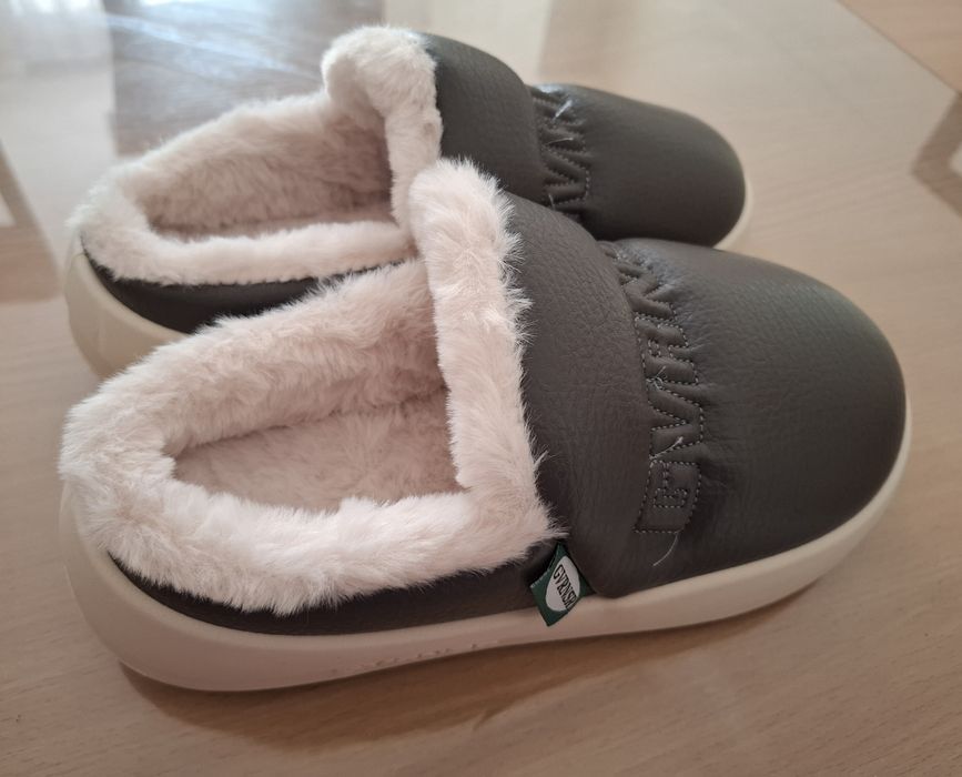 Угги меховые тапочки новые