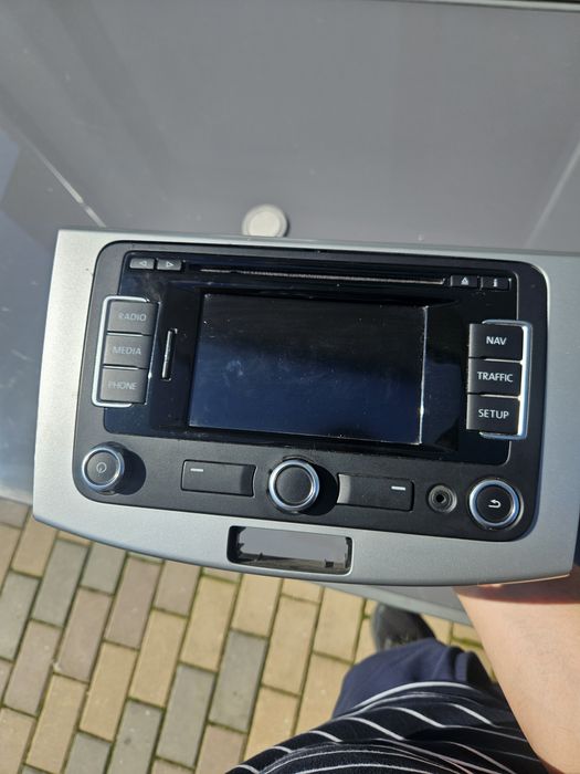 Navigatie rns 315 +rama si card SD passat b6 b7 cc tiguan golf touran