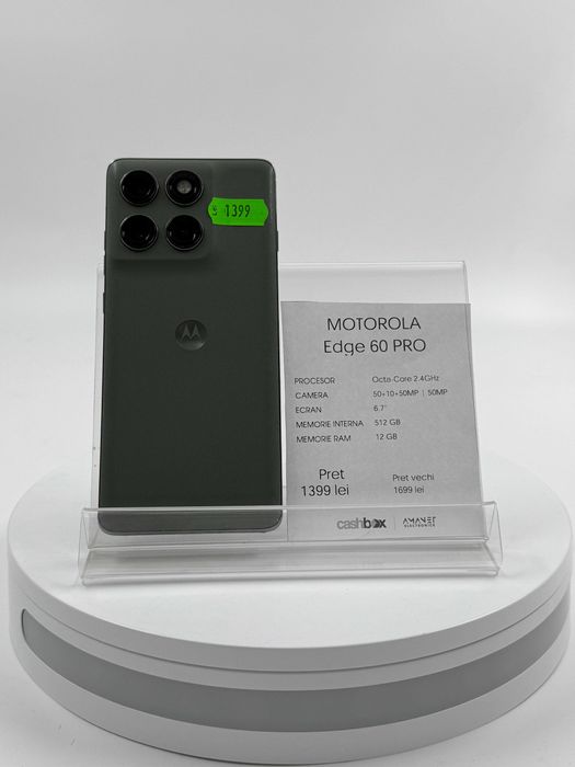 Motorola Edge 60 Pro 512/12 GB Garantie 24 luni CashBox
