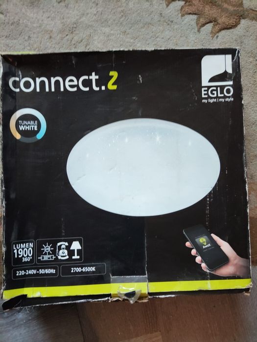 Plafoniera led smart eglo cu aplicatie pe tel noua pret 250 de lei