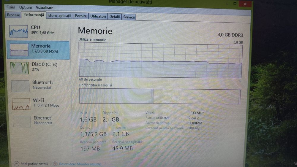 Laptop HP 6450b Windows 8.1