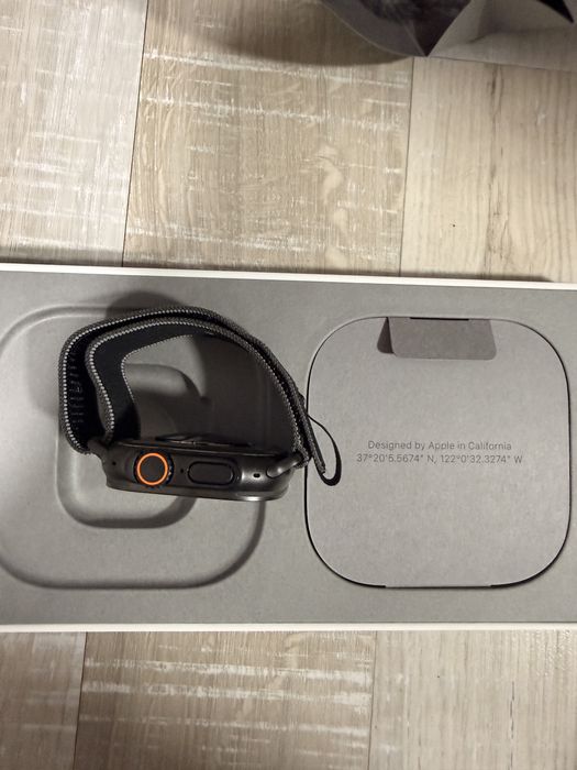 AppleWatch nou Ultra 3 negru barbati