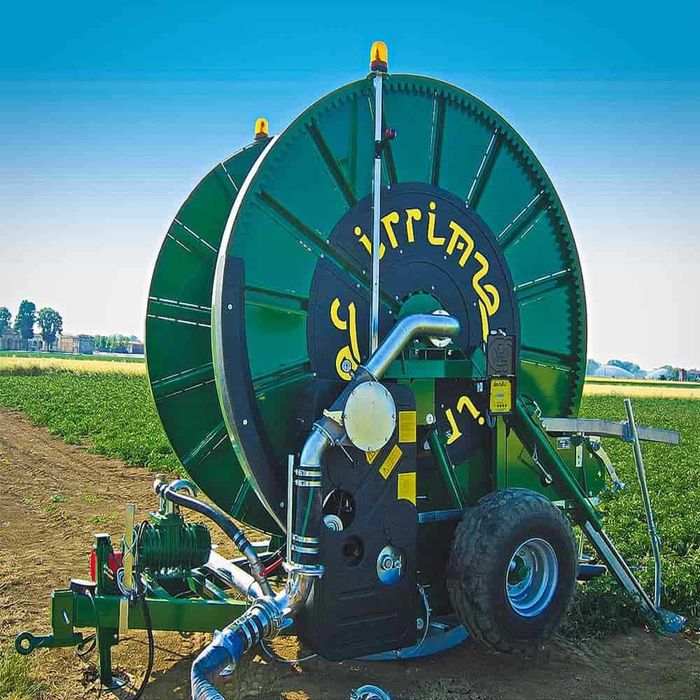 Тръбно-ролкова напоителна машина Irrimec MF3- F110/500 метра