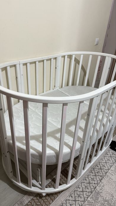 Продаётся детская кроватка круглая / трансформер
