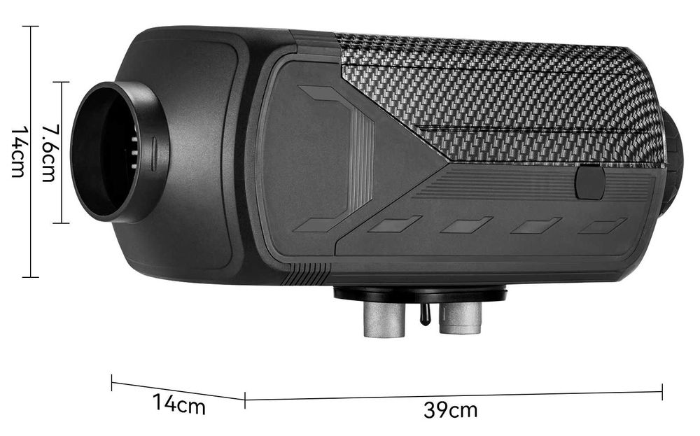 Суха дизелова печка 8 киловата 12 в за вграждане Блутут Bluetooth