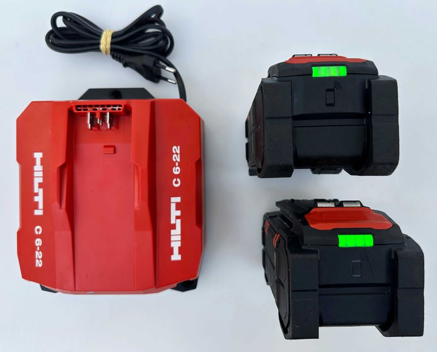 Hilti SC 30WR-22 Nuron - Безчетков ръчен циркуляр 2x22V 8.0Ah като нов