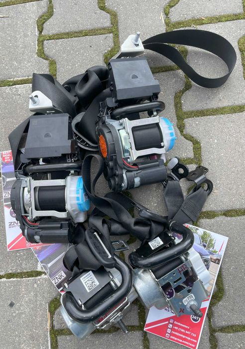 Mercedes Benz GLE W167 - set centuri de siguranta fata / spate PRESAFE