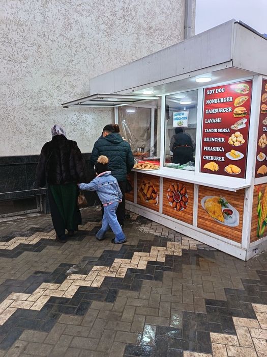 Tayyor biznes uchun fastfud kioski (pavilon) – to'liq jihozlangan