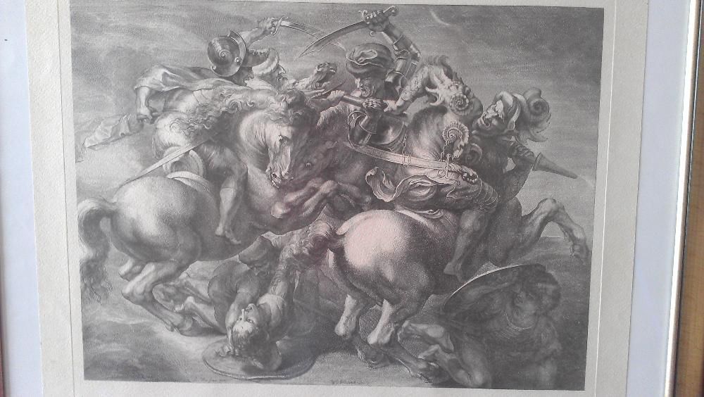 Картина Гравюра от 17 век ОРИГИНАЛ. Нещо УНИКАЛНО ! Чети описанието