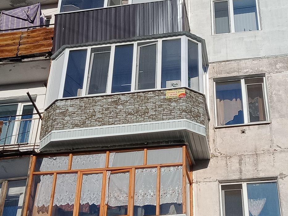 Балкон под ключ шкаф в подарок