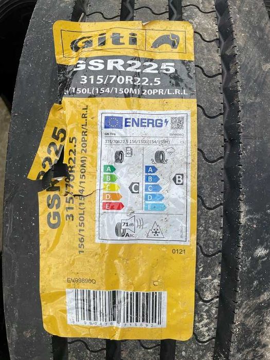 315/70R22.5 Directie Cauciucuri noi camion Scania Volvo Daf