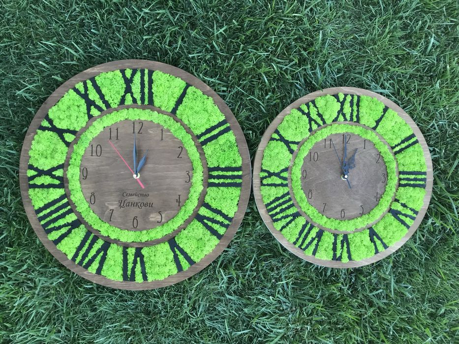 Часовници със скандинавски мъх