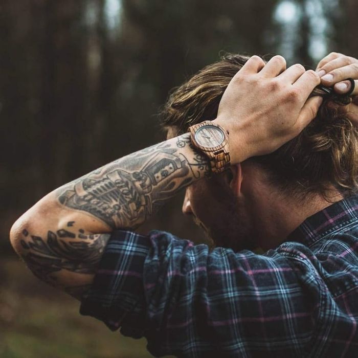 WoodWatch официалния мъжки/дамски аналогов кварцов дървен часовник