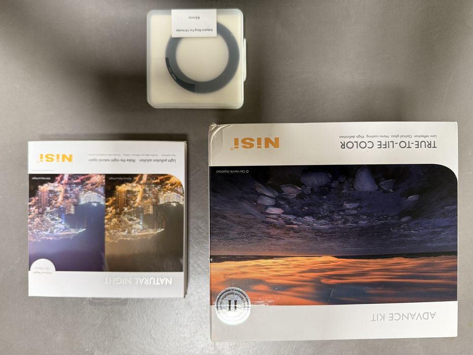 Filtre NiSi V5 Advance kit + NiSi Natural Night + NiSi inel extra -Nou