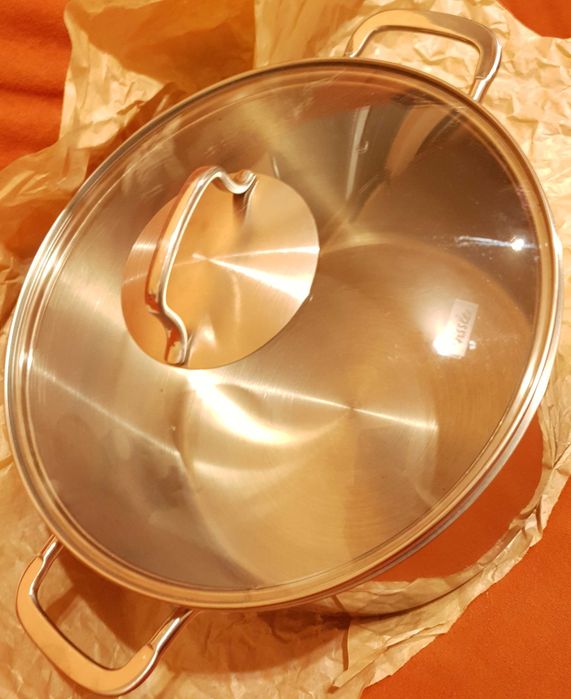 Тенджера От Неръждаема Стомана Fissler. Вместимост 5.3 l