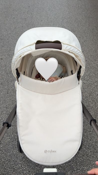 Кош за новородено Cybex Cot S Seashell Beige